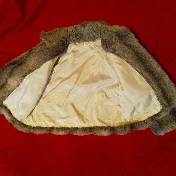 Women's Furry Coat Jacket - Picture 6 of 8